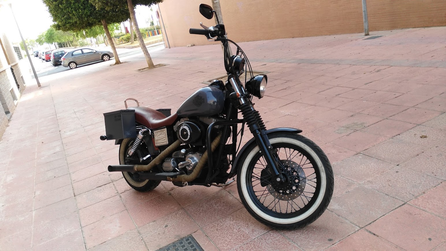 Dyna 2000 en la calle tras el primer paseo